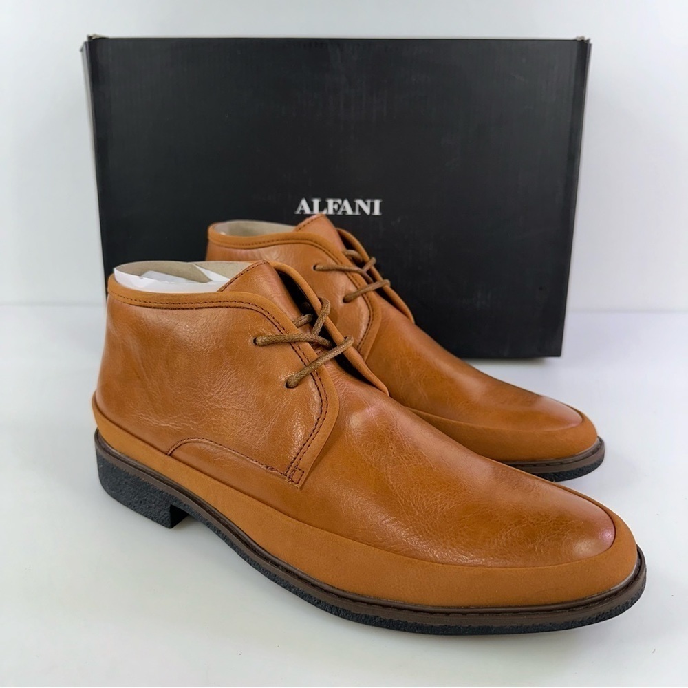 Alfani Men's Clyde Chukka Boot Tan 7M New